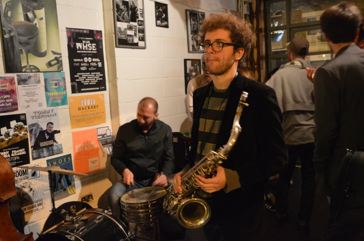 Marco Marotta - sax , Troyganic jazz jam- Jazz jams in London - Jazz drums - Jazz music - Live music in London East