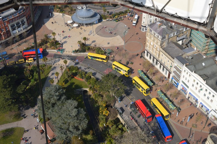 bournemouth ballon view- south england - places to visit - traveling in england - -- traveler tips in england - united kingdom