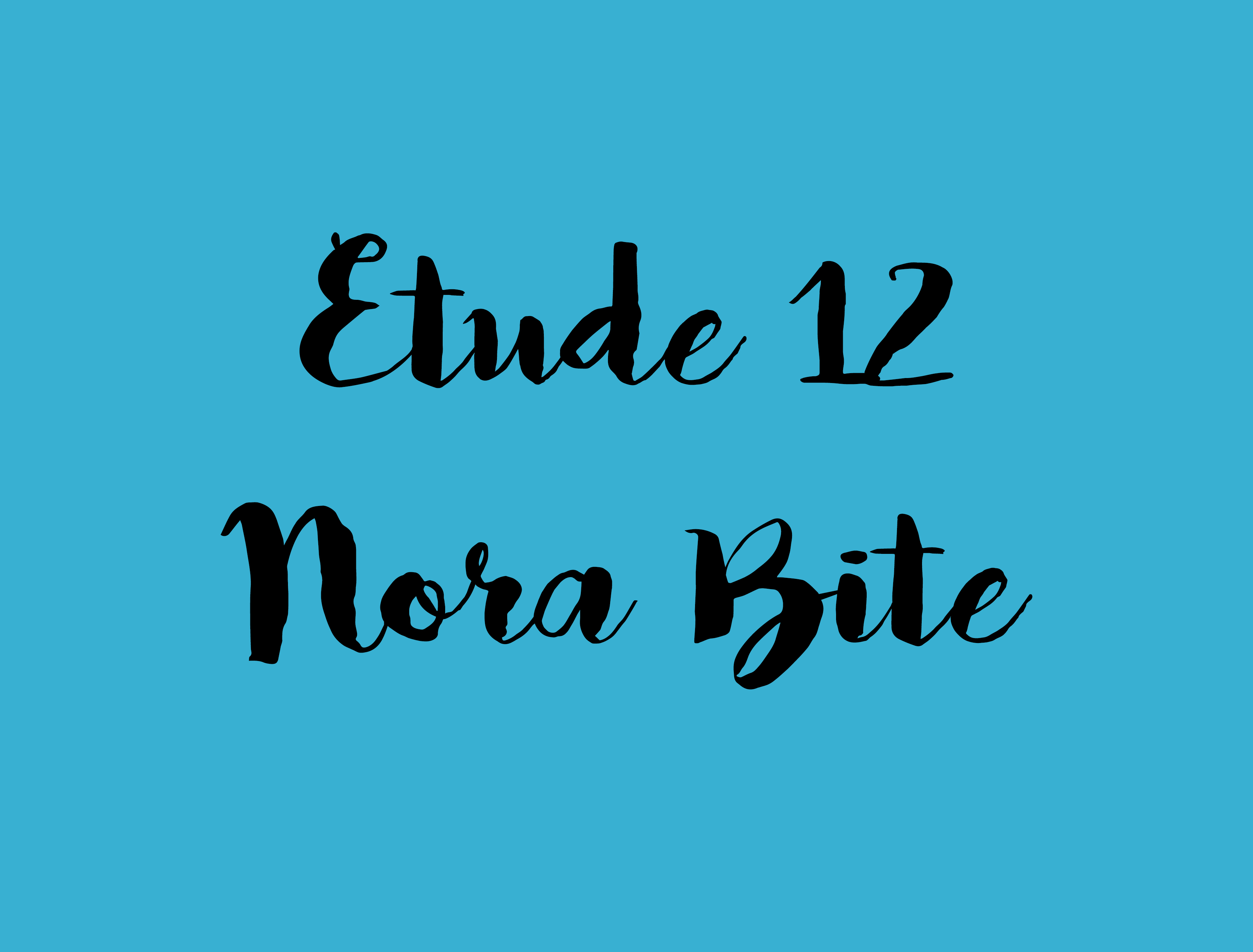 etude 12